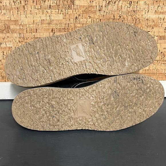 Red Wing Shoes Chukka heritage Boots Black Leather Men 11.5 D 3320 USA Made - Picture 8 of 10